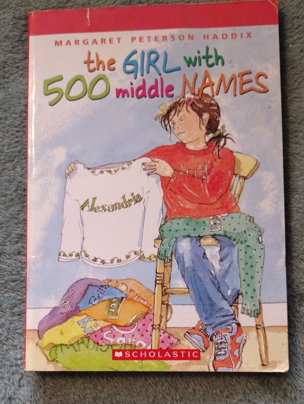 3/$15 - "The Girl With 500 Middle Names"